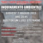 07/05/2015 – INQUINAMENTO AMBIENTALE E QUALITA’ DELL’ARIA