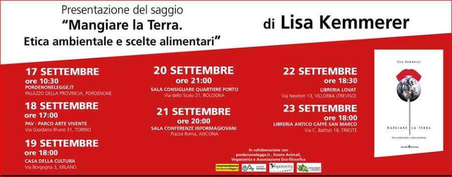 22/09/2016 – MANGIARE LA TERRA: TOUR CON LISA KEMMERER (MONTANA UNIVERSITY)
