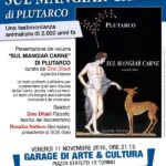 11/11/2016 – PLUTARCO, SUL MANGIAR CARNE, CON GINO DITADI