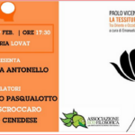 09/02/2020 – LA TESSITURA DELLA SAGGEZZA TRA ORIENTE E OCCIDENTE DI PAOLO VICENTINI